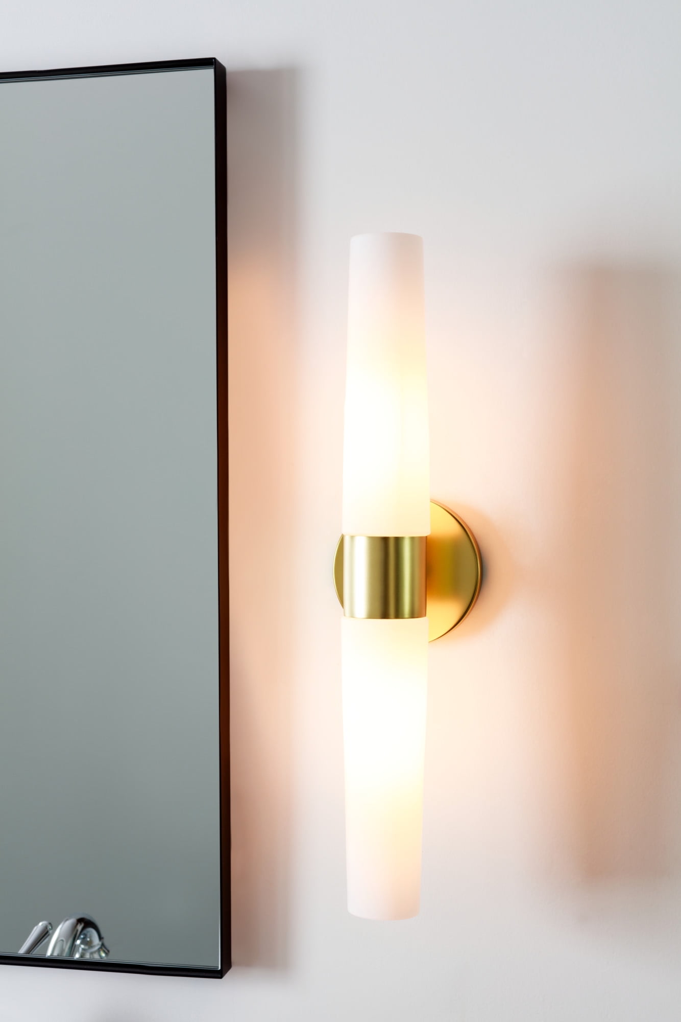 George Kovacs Saber Brushed Nickel 2-Light Wall Sconce