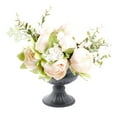 thumbnail image 2 of Koyal Wholesale Black Ribbed Pedestal Decorative Bowl, 10 Pack Compote Centerpiece, 2 of 5