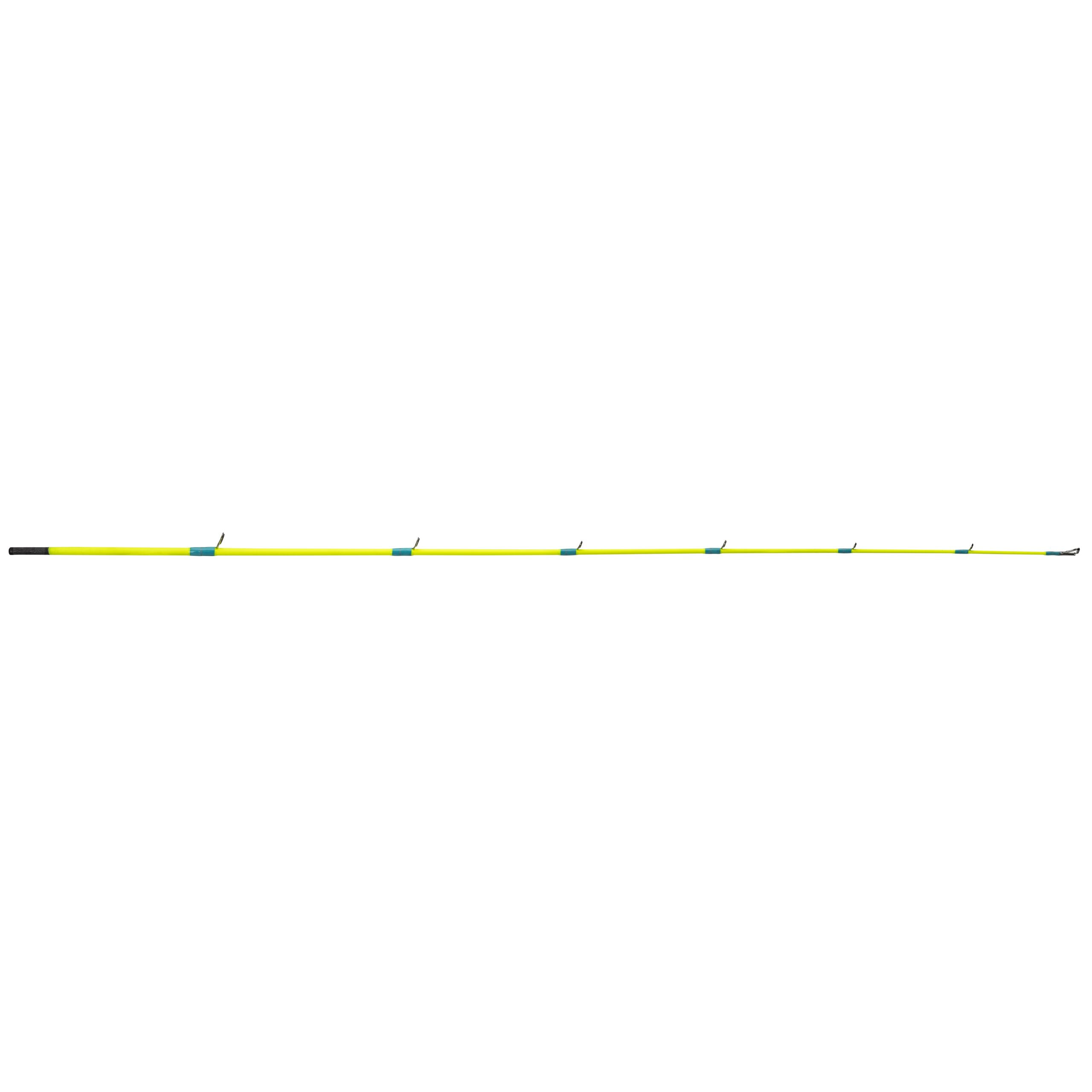ProFISHiency 6ft Medium Hi-Viz Yellow and Blue Spincast Fiberglass Combo
