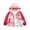 Hot Pink, variant on Girls Clothes, Full Zip Jacket for Girls Outdoors Casual Hoodie Sweatshirt Coat Back Big Pocket Color Block Windbreaker (4 Years, Purple)