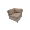 thumbnail image 1 of Coast Outdoor Wicker Patio Corner Sofa, 1 of 2