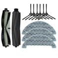thumbnail image 1 of ZACO A10 Robot Vacuum Replacement Parts - Main Brush, Side Brush & Mop Cloths Set, 1 of 5