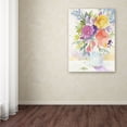 thumbnail image 3 of Trademark Fine Art "Vase with Bright Blooms" Canvas Art by Sheila Golden, 3 of 3