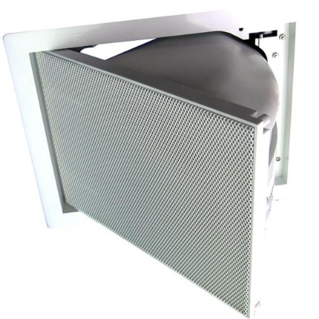 QPD 2006 Ceiling Square 6.5 in. Motorized Speaker With Manual & Central