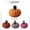 C*2, variant on Hand Knitted Soft Crochet Small Pumpkin Figurine, Rustic Farmhouse Tabletop Decor, Halloween Fall Thanksgiving Home Mantel Display