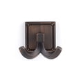 thumbnail image 4 of Richelieu Bp7802borb 2-1/4" Double Metal Coat Hook - Bronze, 4 of 4