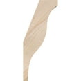 thumbnail image 3 of 3 1/2"W x 6"D x 14"H Funston Smooth Knee Brace, Douglas Fir, 3 of 4