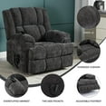 thumbnail image 7 of Spaco Medium Gray Dual Motor Power Lift Recliner - Infinite Position with Heat Massage, Power Remote, 7 of 7