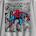 thumbnail image 2 of Marvel - Spider-Man Comic Jump - Women's Oversized Fleece Hoodie Sweatshirt, 2 of 4