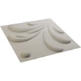 thumbnail image 6 of Ekena Millwork 19 5/8"W x 19 5/8"H Acacia EnduraWall Decorative 3D Wall Panel, UltraCover Satin Blossom White (Covers 2.67 Sq. Ft.), 6 of 6