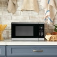 thumbnail image 2 of Danby 0.9 cu. ft. Countertop Microwave in Black and Stainless Steel (DBMW0925BBS), 2 of 10