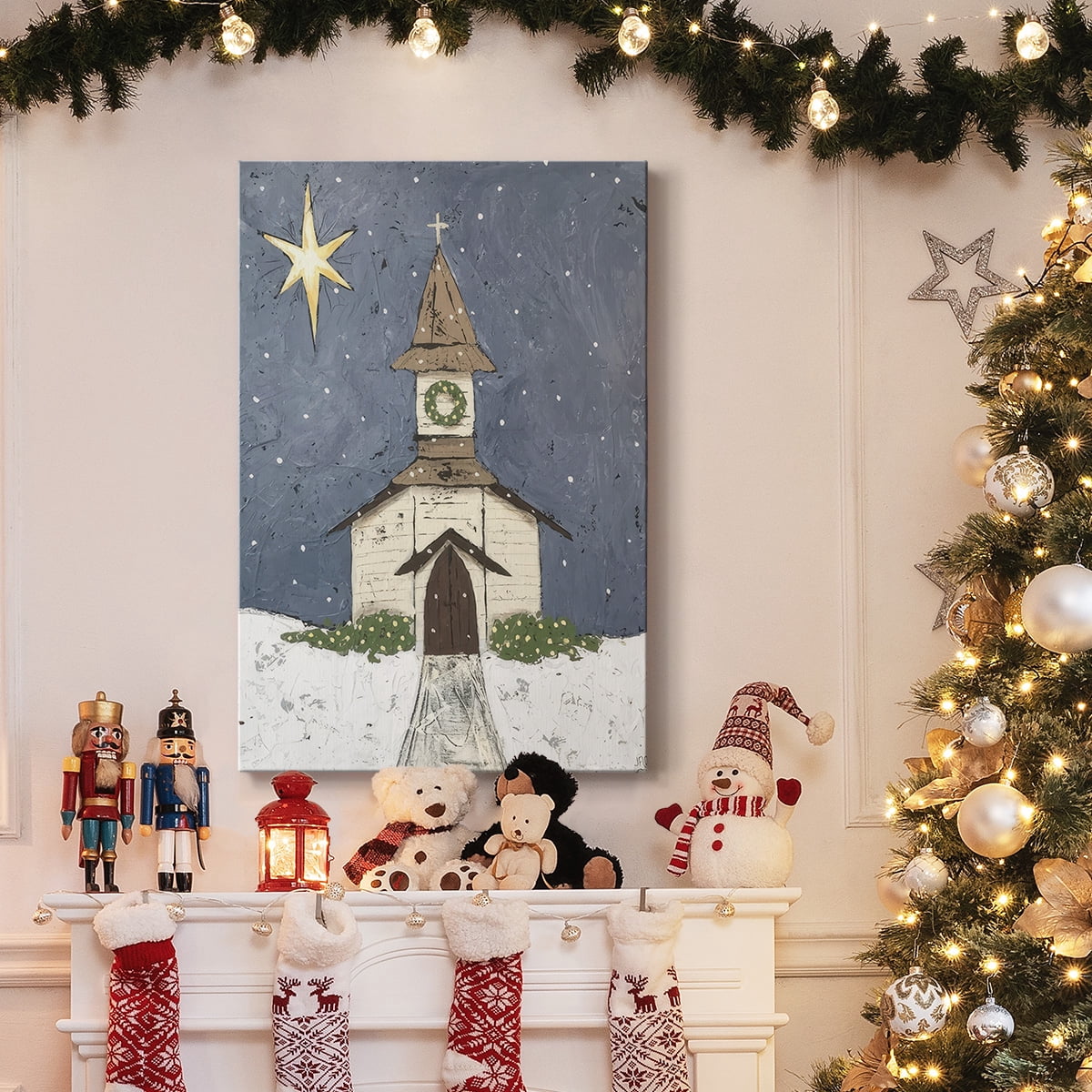 A Silent Night III- Gallery Wrapped Canvas