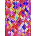 thumbnail image 1 of Ahgly Company Indoor Rectangle Patterned Violet Red Pink Abstract Area Rugs, 8' x 12', 1 of 6