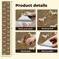 thumbnail image 5 of Western Peel and Stick Wallpaper 17.7in x 9.8ft Rustic Western Horses Geometric Accents Contact Paper Vinyl Waterproof Self Adhesive Wall Paper for Bedroom Shelf Cabinet Renter Friendly, 5 of 8