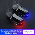 thumbnail image 2 of Sistema de seguridad con señal estroboscópica con energía solar para automóvil, luz LED de advertencia universal para motocicleta, lámpara de alarma, luces de precaución antirrobo, 2 of 5