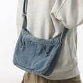 thumbnail image 2 of Bolso bandolera de mezclilla moderno para mujer, 2 of 2
