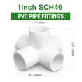thumbnail image 2 of Accesorios de tubería de PVC Zernmiarder SCH40 de 5 vías, 1 pulgada, 12 piezas, 2 of 8