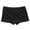 E125-Black, variant on Girls Breathable Cotton Hipster Panties Mid Rise Soft Briefs Multipack Comfort Underwear Teens Tweens Size 4-15 Years