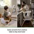 thumbnail image 3 of Ingenuity Table to Tower 2-in-1 Step Stool - Kitchen Tower - Play Table - Fold to Store - 18M-4Y, 3 of 16