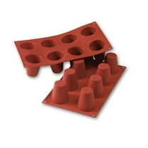 Professional Silikomart Uniflex Big Baba Silicone Mold Baking Pan