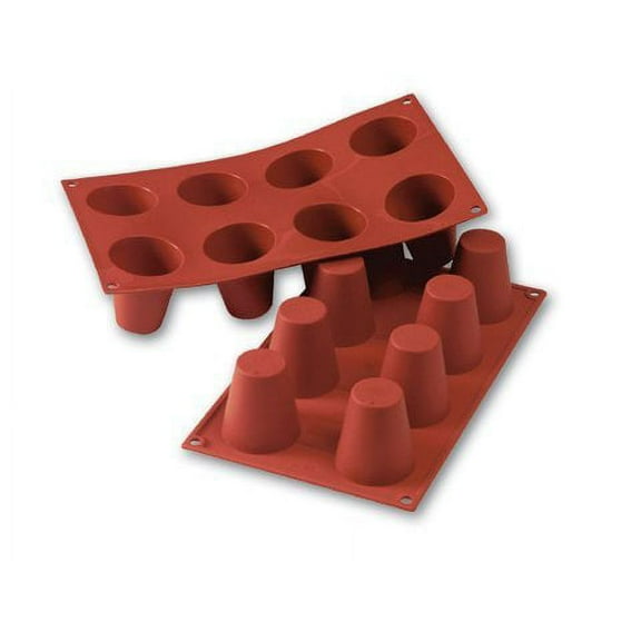 Professional Silikomart Uniflex Big Baba Silicone Mold Baking Pan