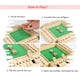 thumbnail image 5 of Juego de mesa de madera de cuatro lados con 10 números, mesa de dados, 5 of 8
