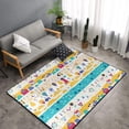 thumbnail image 2 of Area Rugs For Living Room Decor - Funny Farm Anti Slip Throw Washable Rugs 3x5 For Bedroom, Soft Indoor Carpet For Bedroom Living Room 60x39In, 2 of 5