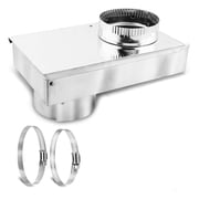 Adjustable Dryer Vent Periscope Space Saver Foil Tape Metal Construction