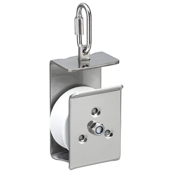 Outdoors Open Block Swivel Pulley - Designed for Use with the Line Haulers or Other Rigging Needs - Features an 800 lb. Load Capacity (69291)