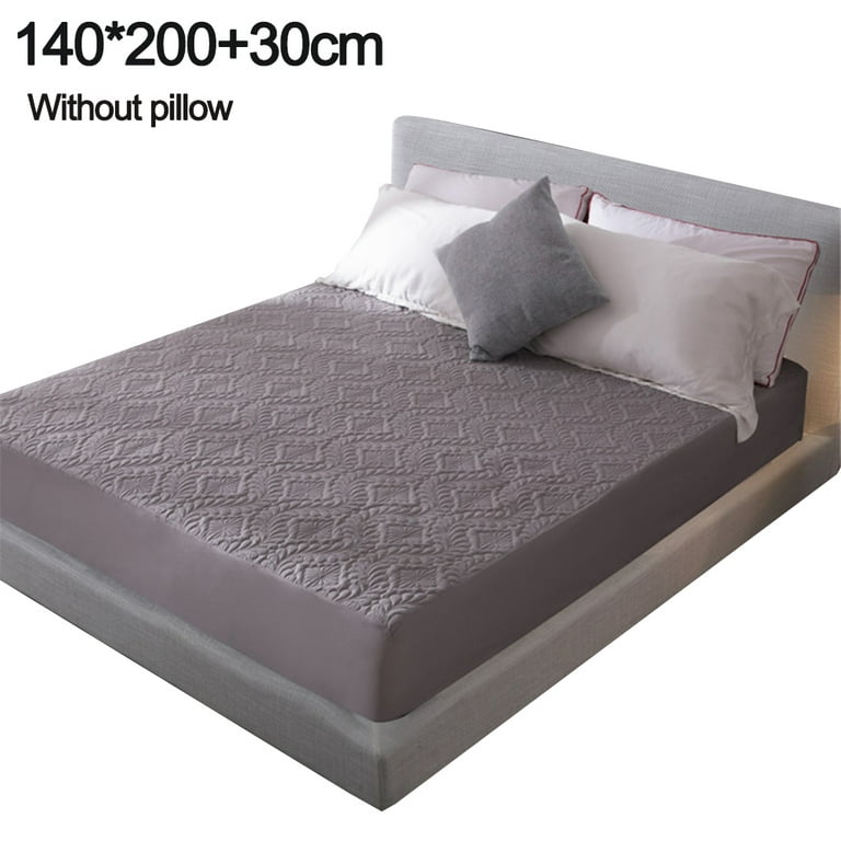 Washable Bed Cover Queen Size Fitted Bed Sheet 140x200cm Mattress