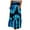 Multi, variant on Jones New York Sport Tiered Tie Dye Print Maxi Cotton Skirt, Multi (4)