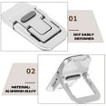 thumbnail image 5 of NUOLUX 2Ud Base Para Laptop De Metal Plata Con Soporte Estable Y Aireación Para Computadora, 5 of 5