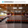 thumbnail image 2 of Luxrite 8 inch Commercial LED Recessed Light with J-Box, 16/21/27W, 3 Color Selectable, 1600/2100/2700 Lumens, Dimmable IC Rated Wet Rated, 2 of 8