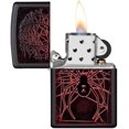 thumbnail image 4 of Zippo Lighter - Personalized Custom Message Engraved on Backside Animal Design Windproof Lighter (Black Widow Spider 49791), 4 of 10