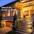 thumbnail image 5 of Solar Sun Moon Wind Chimes Outdoor, Waterproof Wind Bells Light with Crackle Glass Ball for Outside, Clearance Unique Gifts for Mother's Day, Mom, Women, Girls, Yard, Garden, Party Decor, 5 of 6