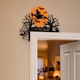 thumbnail image 4 of Halloween Door Decor, Flying Witch Halloween Decor 10 Inch Spooky Halloween Decor for Front Porch Home Office Outdoor Halloween Party Decoration, 1 Pack, 4 of 5