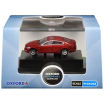 Jaguar XF RHD (Right Hand Drive) Carnelian Red 1/148 (N) Scale Diecast Model Car by Oxford Diecast