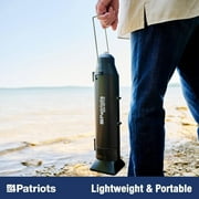 4Patriots Sun Kettle Personal Water Heater: Portable Thermos Boils Water Using The Sun, Solar Powered & Lightweight