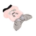thumbnail image 3 of Ropa de invierno para perros de felpa cálida y gruesa de 4 patas linda mascota traje de clima frío para perros medianos grandes rosa 4XL, 3 of 5