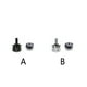 thumbnail image 3 of Riwesomey Kit de tuercas de tornillo para asiento de motocicleta, pernos de aluminio para guardabarros, reparación de sujetadores de motocicleta, Accesorios para motos Negro Riwesomey VI017642-01, 3 of 6