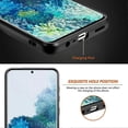 thumbnail image 4 of For OnePlus Ace 5 5G Ace 5 Pro 5G Case Carbon Fiber Texture PU Leather PC TPU Phone Cover - Green, 4 of 5