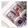 thumbnail image 3 of Juego de Contenedores Mainstays Organizador Hermético Block 350 ml  Transparente 4 Piezas, 3 of 4