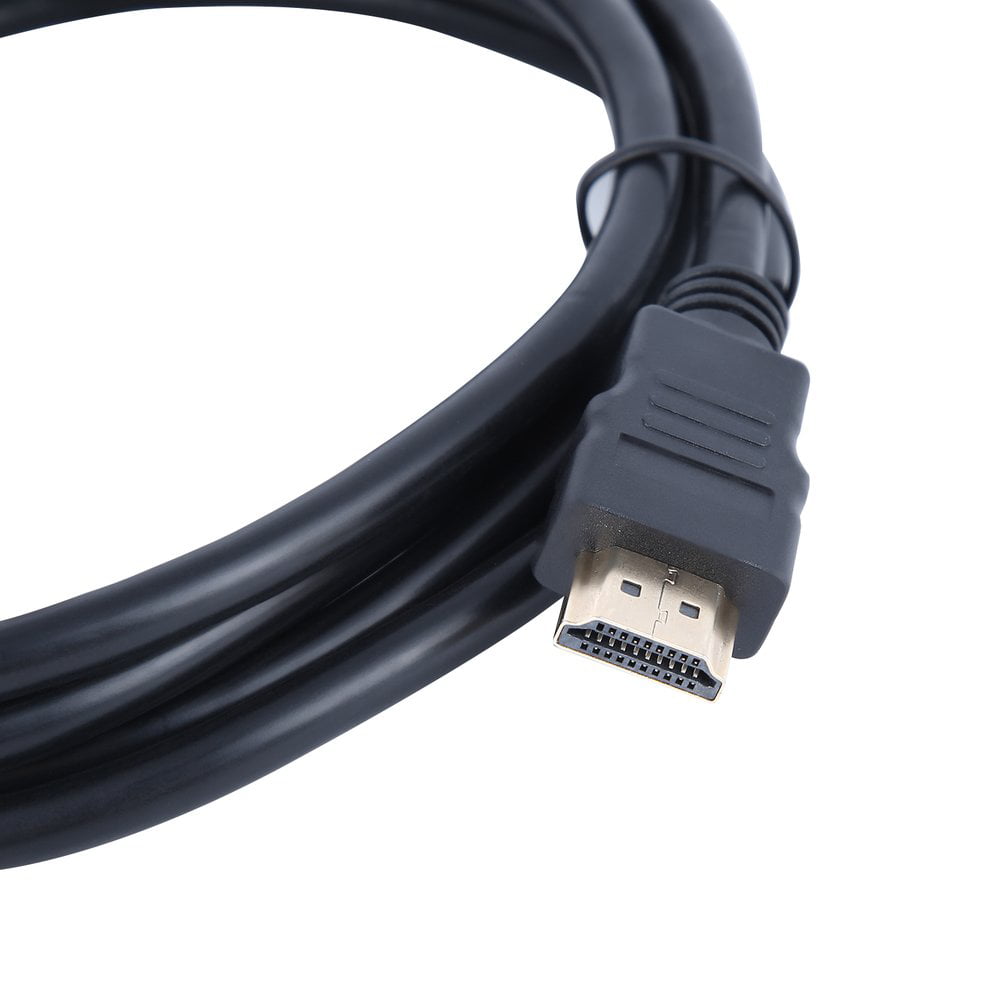 Kongqiabona-UK HDMI To VGA Cable 15Pin Adapter Male to Male 1024 x 768p Fast Transfer Rate 