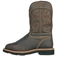 thumbnail image 2 of HOSS Men's Safety Shoes & Boots, Mid-Calf, Chunky Closed Toe, Brown, Size 17, 2 of 7