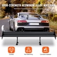 thumbnail image 3 of VEVOR GT Wing Car Spoiler, 53.1 inch Universal Spoiler with Double Deck, Adjustable Lightweight Aluminum, Car Rear Spoiler Wing, Racing Spoiler BGW/JDM Drift Black, 3 of 9