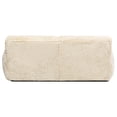 thumbnail image 6 of Cream Beige Faux Fur Summit 83" 3 - Ensures Unparalleled Softness And A Fashionable Design In Combines Luxury Comfort With Sinuous Spring Seat Suspension, 6 of 6