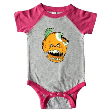 

Inktastic Snarling Zombie Orange Gift Baby Boy or Baby Girl Bodysuit