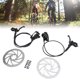 thumbnail image 5 of Kit De Freno De Disco, Cilindro Integrado Presión De Aceite Freno De Bicicleta Doble Pistón aleación De Aluminio Confiable Y Liviana Con 2 Discos De 160 Mm Para Bicicleta De, 5 of 7