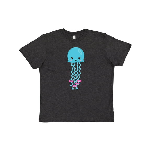 Inktastic Cute Jellyfish, Little Jellyfish, Blue Jellyfish Youth T-Shirt