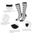 thumbnail image 6 of Balery Turtle Printed Novelty Socks Men's Women's Crew Socks Sports Socks Knee High Socks Cotton Socks Quirky and Cool Socks, 6 of 9